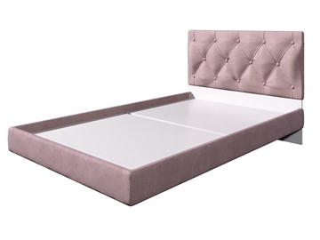 Детская кровать с каретной стяжкой Милана-3 МС 900, Розовый в Смоленске