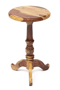 Столик кофейный Бомбей - 0237 палисандр, 35*35*60, натуральный (natural) арт.10046 в Смоленске