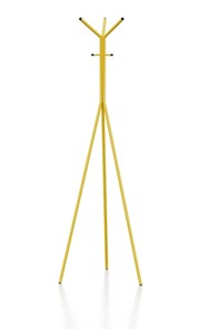 Вешалка напольная Крауз-11, цвет желтый в Смоленске