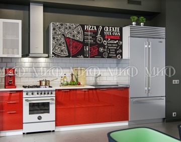 Гарнитур на кухню фотопечать Пицца 2,0 в Смоленске