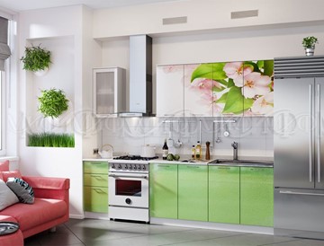 Кухонный гарнитур фотопечать Яблоневый цвет 2,0 в Смоленске
