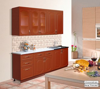 Модульная кухня Классика 2000, цвет Итальянский орех в Смоленске
