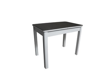 Кухонный стол раскладной Айсберг-1СТ белое-черное в Смоленске