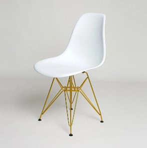 Обеденный стул derstuhl DSL 110 Gold (белый) в Смоленске