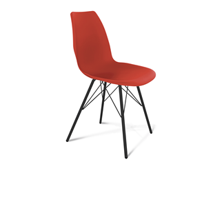 Обеденный стул SHT-ST29/S37 (красный ral 3020/черный муар) в Смоленске
