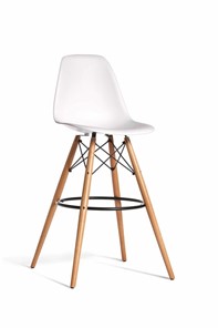 Барный стул derstuhl DSL 110 Wood bar (белый) в Смоленске