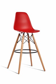 Барный стул DSL 110 Wood bar (красный) в Смоленске