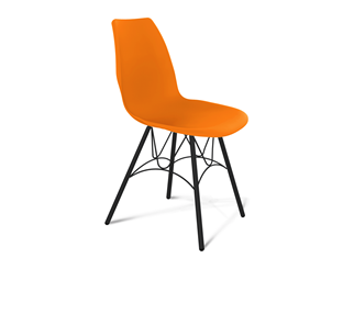 Кухонный стул Sheffilton SHT-ST29/S100 (оранжевый ral2003/черный муар) в Смоленске
