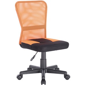 Офисное кресло Brabix Smart MG-313 (без подлокотников, комбинированное, черное/оранжевое) 531844 в Смоленске