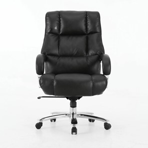 Компьютерное кресло Brabix Premium Bomer HD-007 (рециклированная кожа, хром, черное) 531939 в Смоленске