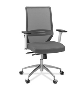 Кресло офисное Aero lux, сетка/ткань TW / серая/серая TW в Смоленске