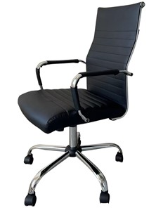 Кресло компьютерное C039D черный в Смоленске