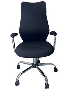 Кресло компьютерное C168 черный в Смоленске