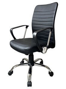 Кресло компьютерное С 161 W черный в Смоленске
