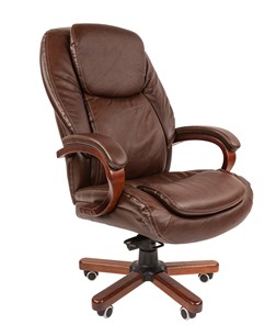 Офисное кресло CHAIRMAN 408, коричневый в Смоленске