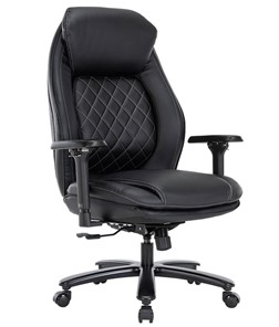 Кресло офисное CHAIRMAN CH403, черный, эко кожа в Смоленске