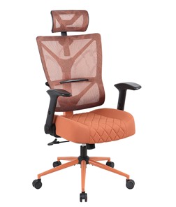 Кресло CHAIRMAN CH566 сетчатый акрил оранжевый / полиэстер оранжевый в Смоленске