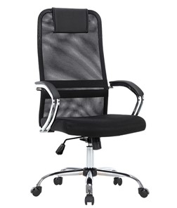 Кресло офисное CHAIRMAN CH612 Сетчатый акрил / Ткань стандарт / Экокожа, черный в Смоленске