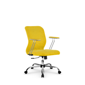 Офисное кресло SU-Mr-4/подл.078/осн.003 желтый в Смоленске