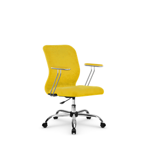 Офисное кресло SU-Mr-4/подл.078/осн.006 желтый в Смоленске
