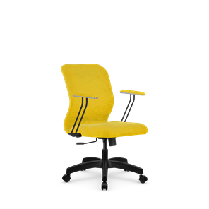 Кресло офисное SU-Mr-4/подл.079/осн.001 желтый в Смоленске