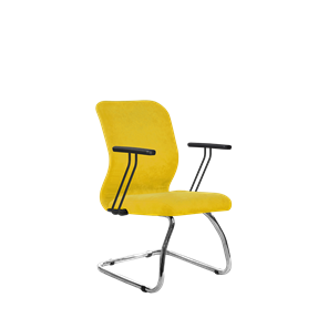 Кресло компьютерное SU-Mr-4/подл.109/осн.007 желтый в Смоленске