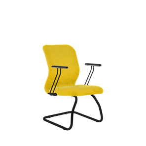 Кресло компьютерное SU-Mr-4/подл.110/осн.008 желтый в Смоленске