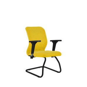Кресло компьютерное SU-Mr-4/подл.200/осн.008 желтый в Смоленске