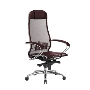 Офисное кресло Samurai S-1.04, темно-бордовый в Смоленске