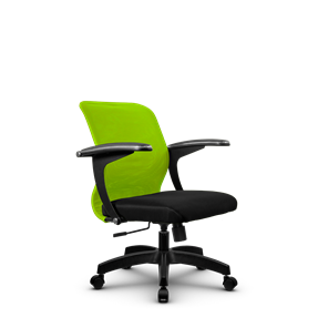 Кресло SU-M-4/подл.160/осн.001, Зеленый/Черный в Смоленске