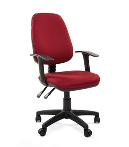 Кресло компьютерное CHAIRMAN 661 Ткань стандарт 15-11 красная в Смоленске