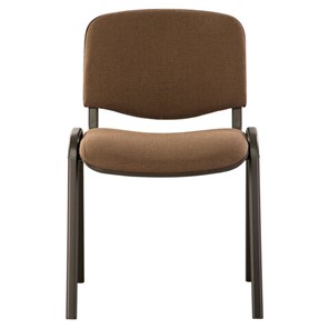 Офисный стул Brabix Iso CF-005 (черный каркас, ткань коричневая) 531973 в Смоленске