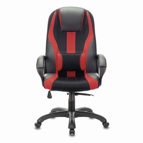 Компьютерное кресло Brabix Premium Rapid GM-102 (экокожа/ткань, черное/красное) 532107 в Смоленске