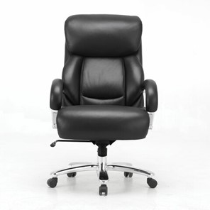 Кресло офисное Brabix Premium Pride HD-100 (натуральная кожа, черное) 531940 в Смоленске