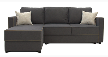 Угловой диван Jordan (Uno grey+Atrium01+Uno cottun) в Смоленске
