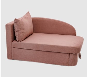 Мягкий диван левый Тедди розовый в Смоленске