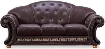 Раскладной диван Versace (3-х местный) коричневый 37 (VERSUS) в Смоленске