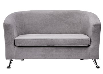 Прямой диван Брамс 2Д серый в Смоленске
