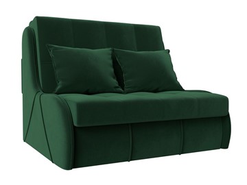 Прямой диван Риттэр 100, Зеленый (велюр) в Смоленске