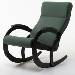 Кресло-качалка Корсика, ткань Amigo Green 34-Т-AG в Смоленске