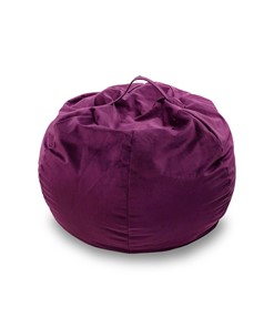 Кресло-мешок Орбита, велюр, фиолетовый в Смоленске