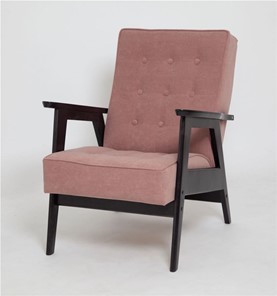 Кресло Ретро (венге / RS 12 - розовый) в Смоленске