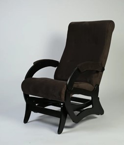 Кресло-качалка Амелия, ткань шоколад 35-Т-Ш в Смоленске