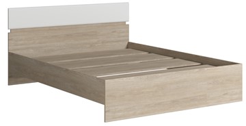 Кровать двуспальная Genesis Светлана 1600, белый/дуб сонома в Смоленске