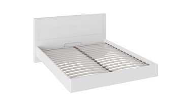 Кровать в спальню Наоми 1600, цвет Белый глянец СМ-208.01.01 в Смоленске