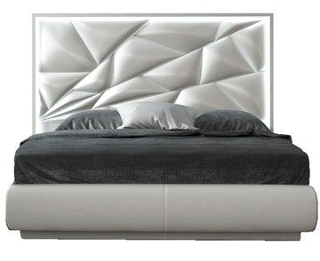 Кровать полутороспальная FRANCO KIU 1242 с LED подсветкой изголовья (160х200) в Смоленске