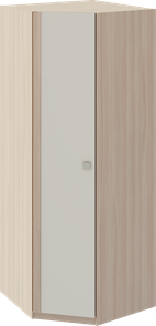 Шкаф угловой Глэдис М21 (Шимо светлый/Белый текстурный) в Смоленске