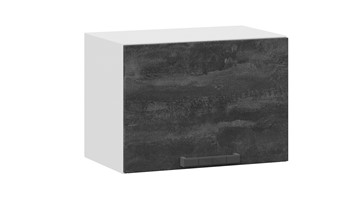 Навесной шкаф Детройт 1В5Г (Белый/Угольный Камень) в Смоленске