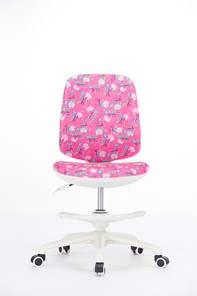 Детское крутящееся кресло Libao LB-C 16, цвет розовый в Смоленске