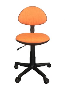 Детское вращающееся кресло Libao LB-C 02, цвет оранжевый в Смоленске